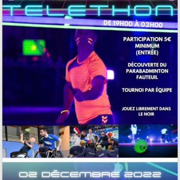 Téléthon – Blackminton 2022